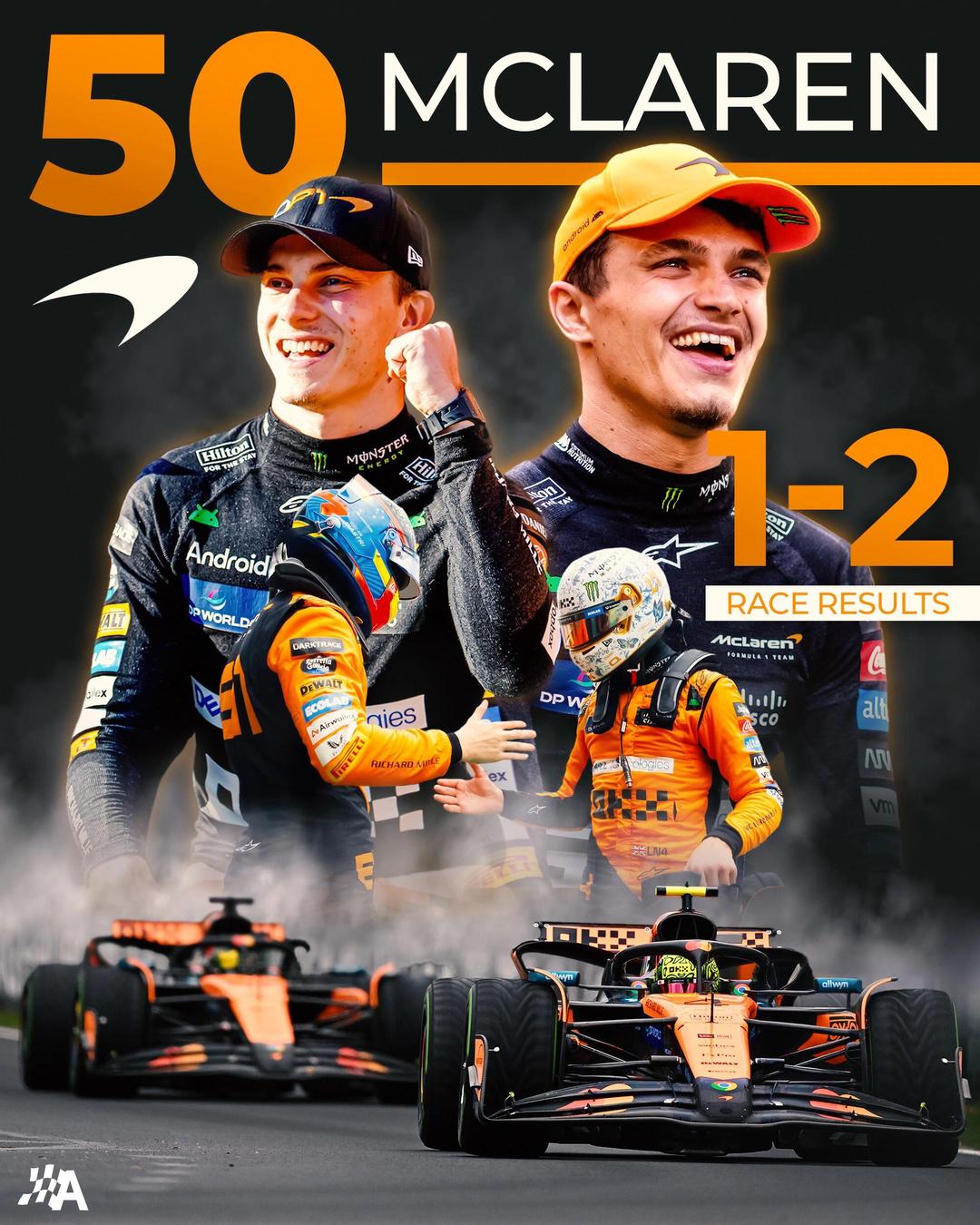 迈凯伦鏖战阿斯顿马丁，皮亚斯特里关键制胜